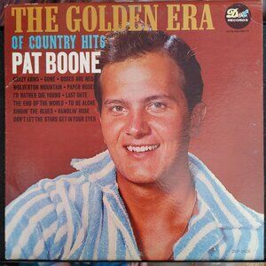 Vintage LP Vinyl Record Pat Boone - The Golden Era of Country Hits 1965